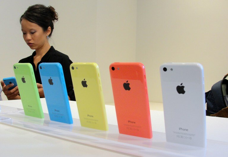 В Китае считают новый iPhone 5C слишком дорогим | Фото: AFP