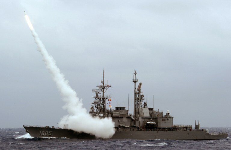 Американцы симулировали атаку китайского дрона | Фото: AFP