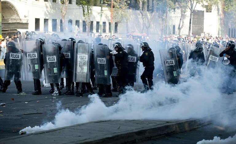 Мексика бунтует против реформ образования | Фото: AFP