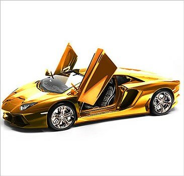 Lamborghini из золота и платины за 7,3 млн долларов | Фото: Thinkstock