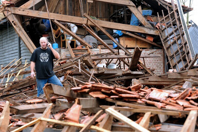 На Францию обрушился мини-торнадо | Фото: AFP