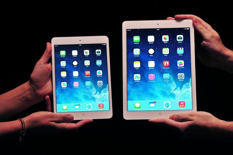 Apple презентовала новые планшеты iPad Air и iPad mini | Фото: AFP