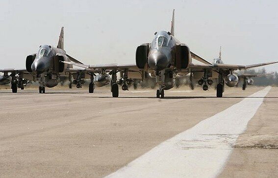 Иранские ВВС обратили 6 враждебных самолетов 