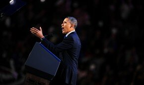 Барак Обама выиграл президентские выборы в США | Фото: AFP