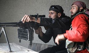Сирийские повстанцы захватили ГЭС на реке Евфрат | Фото: AFP