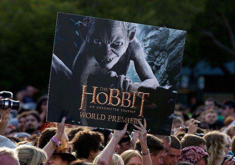 100 тысяч зрителей пришли на премьеру `Хоббита` | Фото: AFP