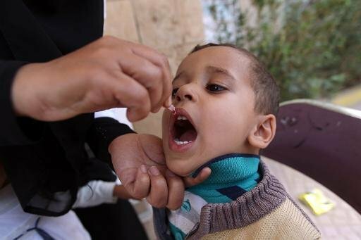 ООН проведет на Ближнем Востоке вакцинацию от полиомиелита | Фото: AFP