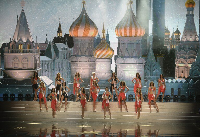 Москва. Гала Miss Universe | Фото: AFP