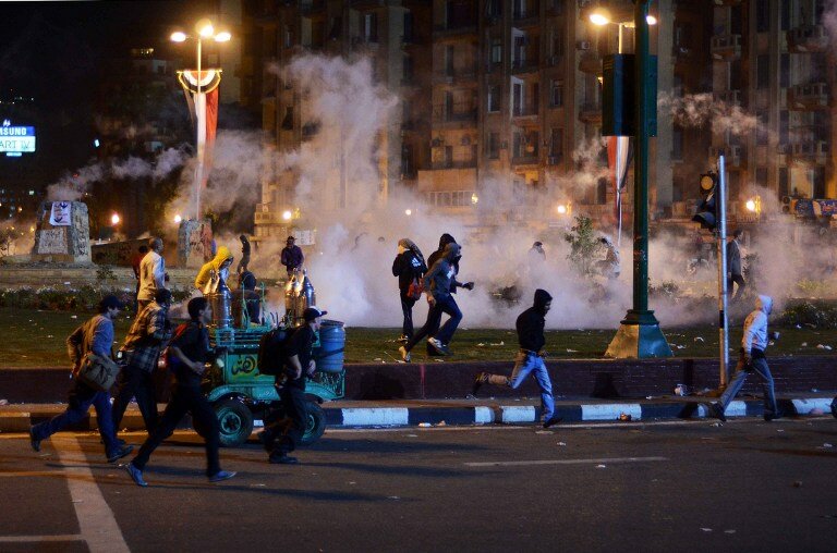 На площади Тахрир вновь разгоняют протестующих | Фото: AFP
