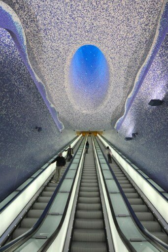 Метро. Шедевры подземного мира | Фото: AFP