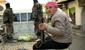 Сирия: столкновения войск Асада и повстанцев в лагере Ярмук | Фото: AFP