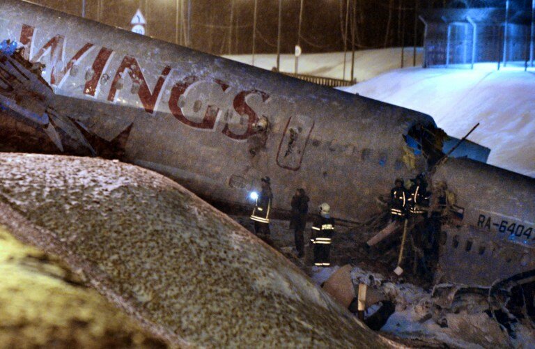 Внуково: Крушение Ту-204 | Фото: AFP