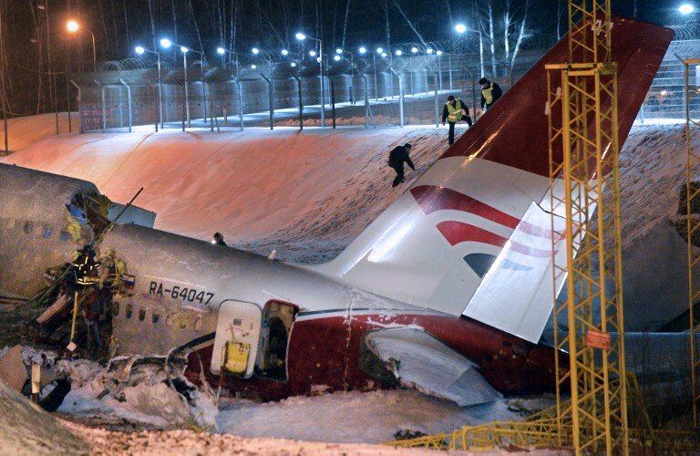 Внуково: Крушение Ту-204 | Фото: AFP