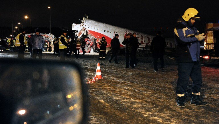 Внуково: Крушение Ту-204 | Фото: AFP