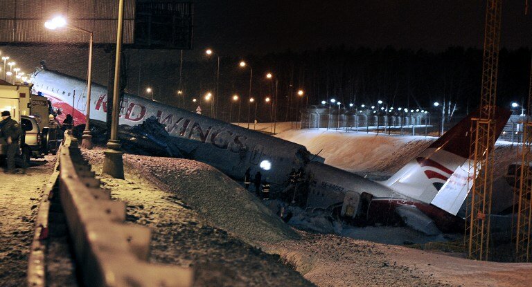 Внуково: Крушение Ту-204 | Фото: AFP