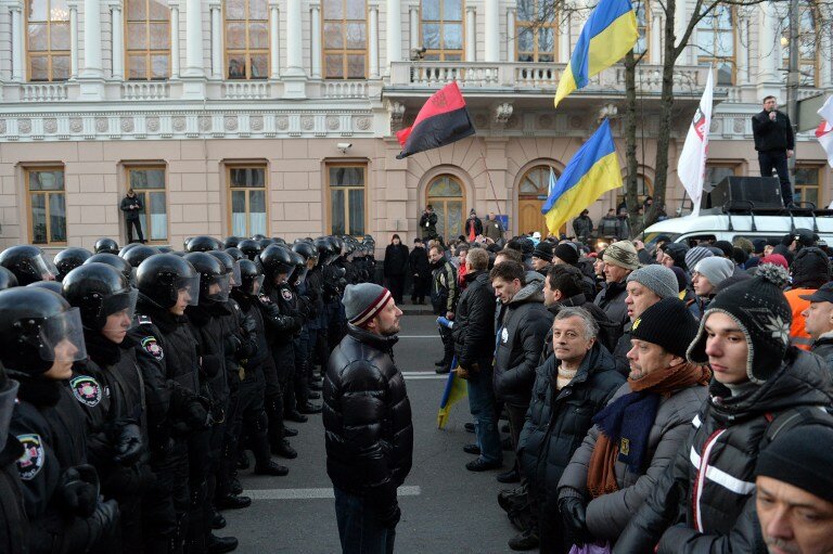 Евромайдан. Прямая трансляция | Фото: AFP