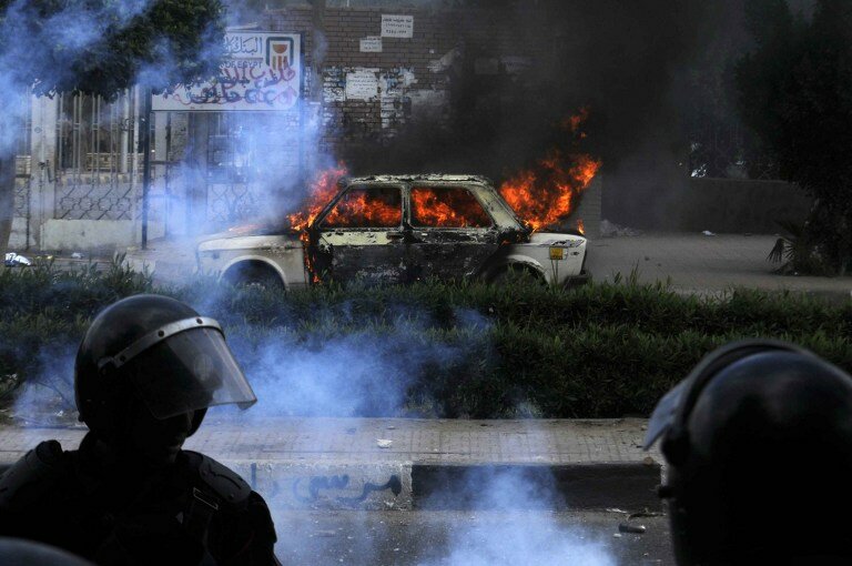 Египет: новые столкновения полиции и студентов | Фото: AFP