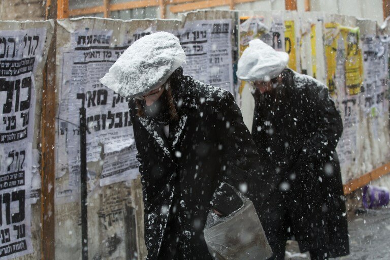 Непогода треплет Израиль | Фото: AFP