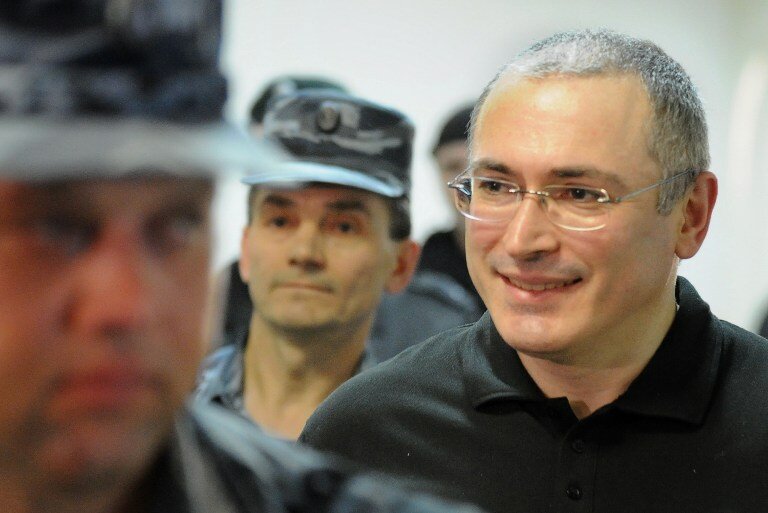 Свободный человек Михаил Ходорковский в Берлине | Фото: AFP