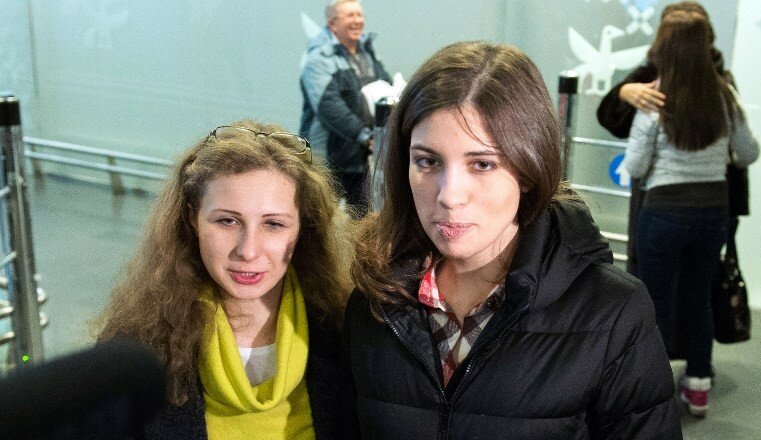 Участницы Pussy Riot отказались от панк-акций | Фото: AFP
