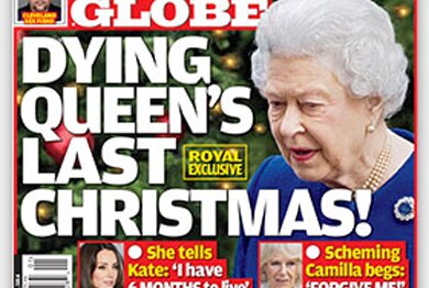 Globe : Британской королеве врачи отводят только полгода 