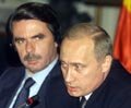 Путину удался испанский ужин Фото AP