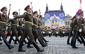 Кремлевские курсанты. Фото AP